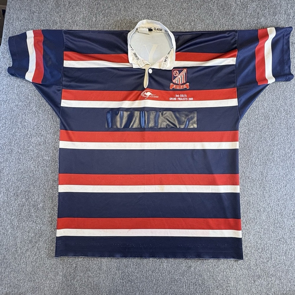 Vintage 90s Y2K Eastern Suburbs District RUFC Rugby Jersey Mens‎ XL - Picture 2 of 16